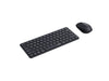 RAPOO X9010M Multi-mode Wireless Ultra-slim Desktop Combo Set Dark Grey