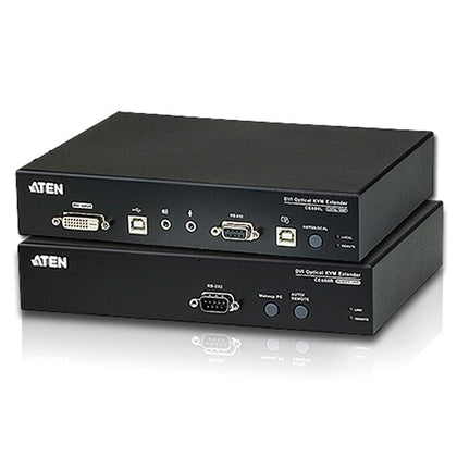 Aten USB DVI Optical KVM Extender, extends 1920 x 1200 @ 600m