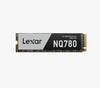 Lexar LNQ780X001T-RNNNG Internal SSD 1TB M.2 2280 PCIe Gen 4x4 NVMe SSD up to 6000MB/s read, 2500MB/s write - 5 year limited warranty