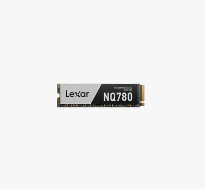 Lexar LNQ780X512G-RNNNG Internal SSD 512GB M.2 2280 PCIe Gen 4x4 NVMe SSD up to 5000MB/s read, 2500MB/s write - 5 year limited warranty