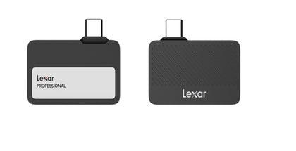 Lexar Professional Go Portable SSD, SL400 PSSD, 1TB, Black, Up to 1050MB/s read, 1000MB/s write speeds