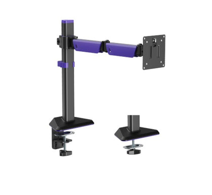 Brateck LDT89-C012 Amethyst Articulating Gaming Monitor Arm Matte Black(new)