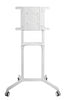 Brateck Rotating Mobile Stand for Interactive Display Fit 37'-70'  Up to 70kg- VESA: 200x200,400x200,300x300,600x200,350x350,400x400,600x400 White