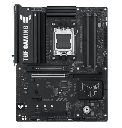 ASUS AMD B650E TUF GAMING B650E-E WIFI (AM5) ATX Motherboard 4x DDR5 256B, 1x PCIe 5.0 x16 slot, 3 x M.2 slots, 4 x SATA, Wi-Fi 6E, Realtek 2.5Gb