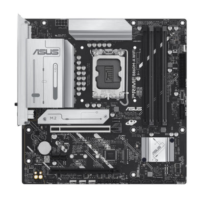 ASUS PRIME B860M-A WIFI-CSM Micro-ATX Motherboard 256GB, 4x DDR5, 1 x PCIe 5.0 x16 slots,  2 x M.2 slots,  4 x SATA