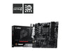 MSI PRO B550M-P WIFI6E, AMD B550, AM4, DDR4 128GB, PCIe 4.0, 2x M.2, Wi-Fi 6E, 1Gb LAN, USB Type-C.
