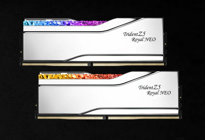 G.SKILL F5-6000J3036F48GX2-TR5NS 96GB (2 x 48GB)/ AMD EXPO/ DDR56000 MT/s/Timings 30-36-36-96/Voltage 1.35V/ TZ5 Royal Neo S