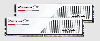 G.SKILL F5-6000J3648D16GX2-RS5W 32GB (2 x 16GB)/ DDR5 6000 MT/s/ Timings 36-48-48-96/ Voltage 1.25V/ Ripjaws S5