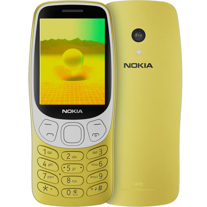 Nokia 3210 4G - Gold (1GF025CPD4L04) *AU STOCK*, 2.4',  2.8', 64/128MB, 2MP, Dual SIM, 1450mAh Removable, 2 Years Warranty