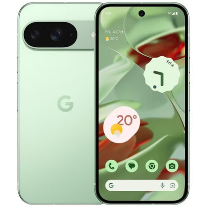 Google Pixel 9 5G 256GB - Winter Green (GA05844-CA),*AU STOCK*,6.3' , OLED, 120Hz, 12GB/256GB, 50MP/10.5MP, Dual Sim + eSIM, 4700mAH, 2 Years Warranty