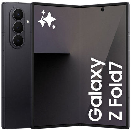 Samsung Galaxy Z Fold7 5G 256GB - Jet Black*AU STOCK*, 8.0', QXGA+, 120Hz, 12GB/256GB, 200MP/10MP, Single + eSIM, 4400mAh, 2 Years Warranty