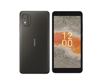 Nokia C02 4G 32GB - Charcoal (SP01Z01Z3158Y)*AU STOCK*, 5.45', 2GB/32GB, 5MP/2MP, IP52, Dual SIM, 3000mAh,2YR