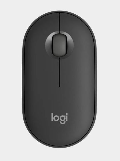 Logitech Pebble M350S Wireless Optical Mouse Graphite 1000 dpi  Bluetooth Low Energy