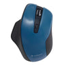 Verbatim Silent Ergonomic Wireless LED Mouse Blue