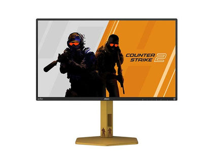 AOC 24.1' Fast TN panel,1920 × 1080 , 610Hz, 0.5ms, HDR400, Removable Ergonomic stand , G-sync Compatible Gaming Monitor