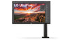 LG 27' IPS Ergo 4K (3840x2160) C-Clamp USB-C x1 ,HDR 400, VESA 100mm, Speakers Height Adjustable. 3 Years Limited