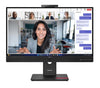 LENOVO ThinkVision T27QD-4V 27' QHD Monitor IPS 2K 2560x1440 16:9 120Hz Height Adjustable Tilt Swivel Pivot Webcam Speaker USB-C Hub LAN DP HDMI VESA