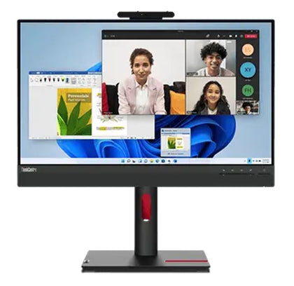 LENOVO ThinkCentre Tiny-in-One G5 23.8'/24' FHD 60Hz 1920x1080 16:9 4ms Height Adjust Tilt Swivel Pivot HDMI DP IPS USB3.2 Anti-glare Webcam Mic