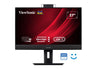 ViewSonic 27' QHD 100Hz Video Conferencing Docking Monitor with Windows Hello and Zoom® Certified Pop-up Webcam and 5W speakers