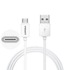 PISEN USB-C to USB-A Cable (1M) White -Data Transfer 480Mbps,Durable and Flexible,Samsung Galaxy,Apple iPhone,iPad,MacBook,Google,OPPO,Nokia