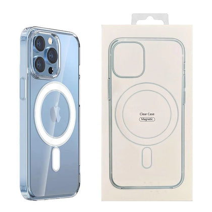 USP Apple iPhone 16 Plus Clear Case with MagSafe - Crystal Clear, 360° Rotating, Scratch Resistant, Magnetic, Durable & Lightweight, ShockProof