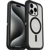 OtterBox Defender XT MagSafe Apple iPhone 15 Pro (6.1') Case Dark Side (Clear / Black) - (77-93267), DROP+ 5X Military Standard, Multi-Layer