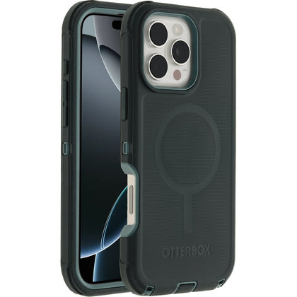 Otterbox Defender MagSafe Apple iPhone 16 Pro Max (6.9') Case Sagebrush (Green) - (77-95997), DROP+ 7X Military Standard,Tri-Layer, 7 Years Warranty