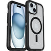 OtterBox Defender XT Clear MagSafe Apple iPhone 17e /  iPhone 16e / iPhone 15 / iPhone 14 / iPhone 13 (6.1') Case Dark Side (Clear/Black),7 Years Warr