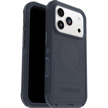 OtterBox Defender Pro MagSafe Apple iPhone 17 Pro (6.3') Case Blue Sentiment - (77-98384), DROP+ 7X Military Standard, Tri-Layer, 7 Years Warranty