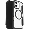 OtterBox React Folio MagSafe Apple iPhone 17 (6.3') Case Black Crystal (Clear/Black) - (77-98586), DROP+ Military Standard, 7 Years Warranty