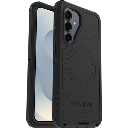 OtterBox Defender Pro Magnets Samsung Galaxy S26+ 5G (6.7') Case Black - (77-99858), DROP+ 7X Military Standard, Tri-Layer, 7 Years Warranty