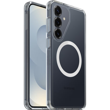 OtterBox React Magnets Samsung Galaxy S26+ 5G (6.7') Case Clear - (77-99942),DROP+ Military Standard,Raised Edges,7 Years Warranty