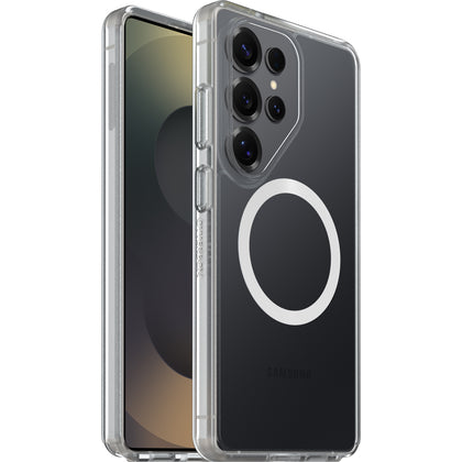 OtterBox React Magnets Samsung Galaxy S26 Ultra 5G (6.9') Case Clear - (77-99943),DROP+ Military Standard,Raised Edges,7 Years Warranty