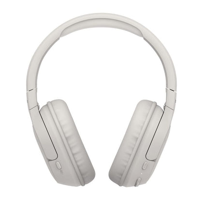 Belkin SoundForm Surround Wireless Over-The Ear Headphones  + USB-C Cable (1.2M) + Audio Cable (3.5mm) (1.2M)  - Sand (AUD009fqSA), 2 Years Warranty