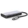 Belkin Connect USB-C 4-in-1 Multiport Adapter + USB-C Cable (13CM) - Space Grey(AVC006btSGY), 100W, 5 Gbps, 2xUSB-A, 1xUSB-C, 1xHDMI, 2 Years Warranty