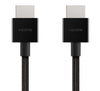 Belkin 8K Ultra High Speed HDMI 2.1 Braided Cable (2M) - Black (AV10176bt2M-BLK), 8k @ 60Hz, 4K @ 120Hz, Dolby Vision, HDR 10, 2 Years Warranty