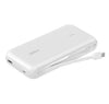 Belkin BoostCharge 20K mAh Power Bank With Integrated USB-C Cable - White (BPB024fqWH), 30W, 2xUSB-C, 1x USB-A, CEW $2,500, Apple, 2 Years Warranty