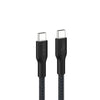 Belkin BoostCharge Pro Braided USB-C to USB-C Cable (3M) - Black (CAB025fq3MBK), 5A/240W, 480Mbps, 350K+ Bend, USB-IF Certified, 2 Years Warranty