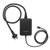 LS Cygnett PowerMaxx 140W USB-C GaN Laptop Charger - Black (CY4531PDWCH) Integrated 1M USB-C Cable,Fast Charging,Travel-Ready,2 Years Warranty