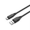 Cygnett Essentials USB-C to USB-A (2.0) Cable (1M) - Black (CY4687PCUSA), 3A/60W, 480Mbps, Turbo Charge, Best for Laptop, 2 Years Warranty