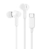 Belkin SoundForm Headphones With USB-C Connector (USB-C Headphones) - White (G3H0002fqWHV2), Sweat and Splash Resistance, Built-In Microphone, 2YR