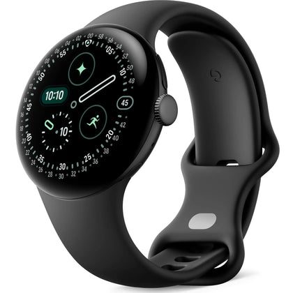 Google Pixel Watch 4 Wi-Fi (41mm) - Matte Black with Obsidian Active Band(GA09958-US) *AU STOCK*, AMOLED, 2GB/32GB, NFC, 325mAh, 2 Years Warranty