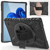 USP Rugged Microsoft Surface Pro 8 (13') Case Black - Built-in-Kickstand, Adjustable Hand Strap, Pen Holder, DropProof, 3 Years Warranty
