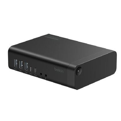 Belkin Connect Universal 16-Port Triple Display USB-C Dock - Black(INC029auBK),140W PD,10 Gbps ,Triple 4K@60Hz Display,3 Years Warranty