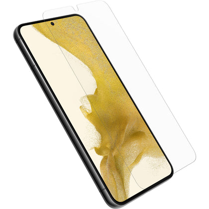 OtterBox Samsung Galaxy S22+ 5G (6.6') Alpha Flex Antimicrobial Screen Protector - Clear (77-86832), High-Touch Response, 2 Years Warranty