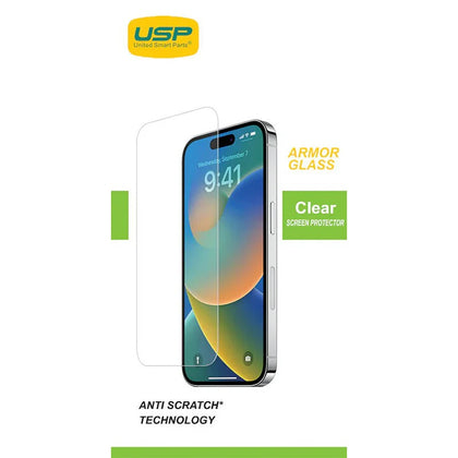 USP Samsung Galaxy A37 5G / Galaxy S24 FE 5G (6.7') Armor Glass Screen Protector - 9H Hardness, Scratch-Resistance, 5 Years Warranty