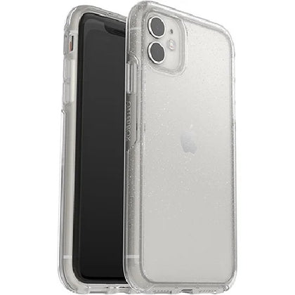 OtterBox Symmetry Clear Apple iPhone 11 Case Stardust (Glitter) - (77-62475), DROP+ 3X Military Standard,Raised Edges, Ultra - Sleek, 7 Years Warranty