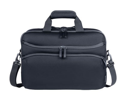 HP Travel Plus 15-20 Liter 14' Laptop Bag Double-coil zipper Trolley pass-through Padded back panel 180-degree opening 3 compartments Hanger tag Blue