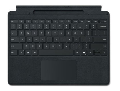 Microsoft Surface Pro Signature Keyboard Black Microsoft Cover port compatible Pro 11 Pro 10 Surface Pro 9 Surface Pro 8 Surface Pro X -No Pen