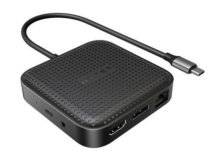 Targus HyperDrive USB4 Mobile Dock USB-C 100W PD Passthrough 8K@30Hz 4K@60Hz 1xDP1.4 1xHDMI2.1  2xUSB-A 1xUSB-C 1xUSB4 Black 2Y WTY